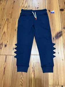 365Kids By Garanimals Navy Dinosaur Sweatpants, size 5, NWT - Picture 1 of 5