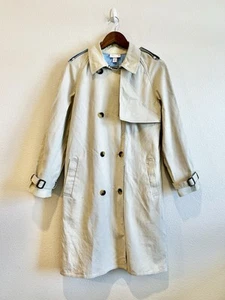 3.1 Phillip Lim Target Women’s Trench Coat Beige Medium City Chic Spring Preppy - Picture 1 of 15