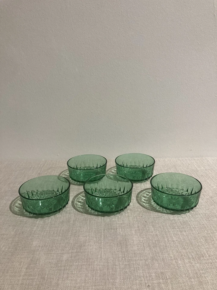 Vintage Arcoroc France Glass Dessert Bowls x 5 - image 1 of 4