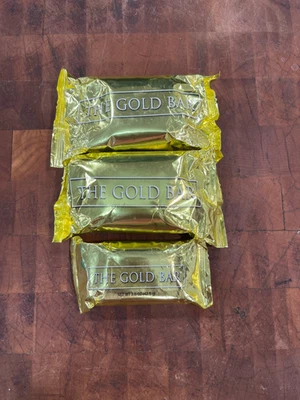 Melaleuca The Gold Barra de Banho Sabonete Natural Barra 4,5 oz x2 + Viagem 1,5 oz Lote de 3 - Imagem 1 de 3