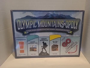 Olympic Mountainsopoly Monopoly Game Olympic Mountain Range - Picture 1 of 2