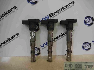 Volkswagen Polo 2003-2008 9N 9N3 1.2 6v Pencil Coil Pack Set X3 BMD 0986221047 - Picture 1 of 2