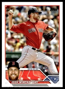 2023 Topps Josh Winckowski Rookie Boston Red Sox #76 - Picture 1 of 2