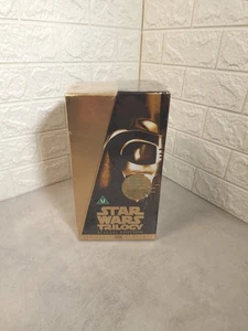 Star Wars Trilogy (VHS, 1997, Gold Special Edition) Brand New Factory Sealed - Picture 1 of 4