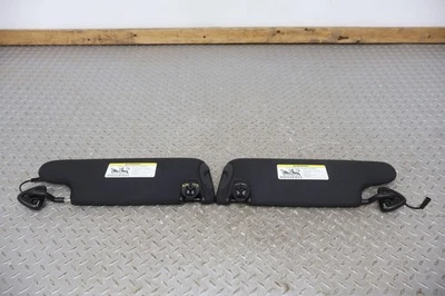 Par de parasoles iluminados 15-17 Dodge Challenger izquierda y derecha OEM (Negro XC) Foto 1 de 4