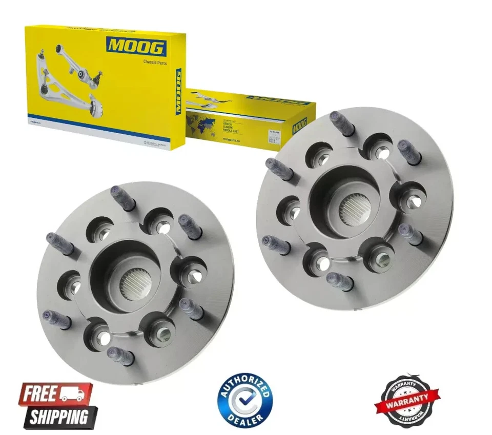MOOG 2 cojinetes de rueda delantera y bujes para 09-12 Chevy Colorado GMC Canyon 4x4 ABS Foto 1 de 1