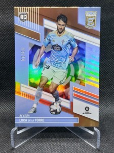 PANINI DONRUSS ELITE LA LEAGUE 2022 2023 #209 TOWER LUCA RC CELTA GOLD /10