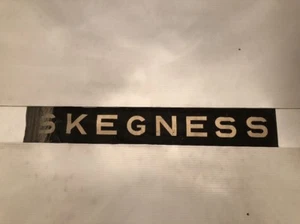 Skegness Vintage Linen Bus Destination Blind 30” - Skegness - Foto 1 di 4