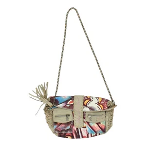 Bolso de mano colorido Desigual para mujer | Bolso de hombro vintage de diseñador de alta gama - Imagen 1 de 4