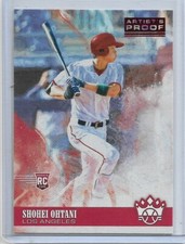 Shohei Ohtani 2018 Diamond Kings Artist's Proof RED Rookie RC #76 L.A. Angels