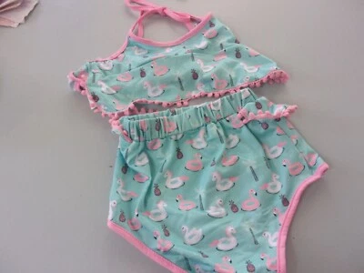 Biquíni azul FLOATIES para cachorro S pequeno novo - Imagem 1 de 2