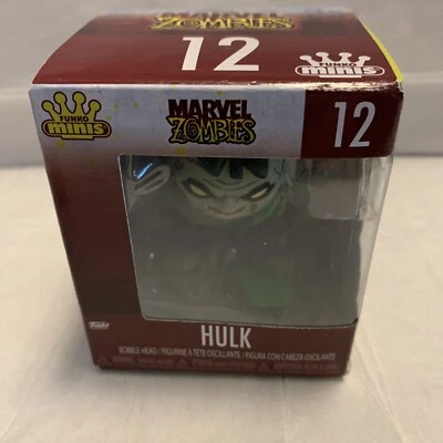 Funko Minis Marvel Zombies-- Figura Bobblehead Hulk--#12--Nuevo Foto 1 de 3