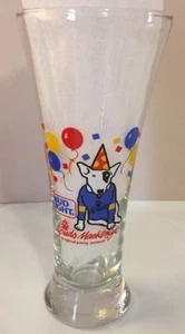Bud Light SPUDS MACKENZIE Pilsner Beer Glass 7.25"H 1987 - Picture 1 of 2