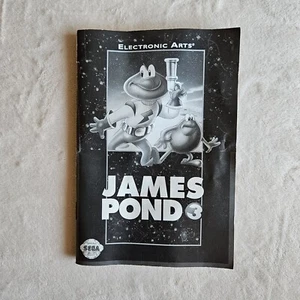 JAMES POND 3 SEGA GENESIS INSTRUCTION MANUAL ONLY - Afbeelding 1 van 3