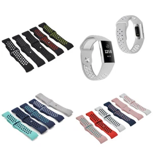 For Fitbit Charge 3 3 SE Charge 4 Bands Sports Silicone Replacement Women Men - Picture 1 of 25