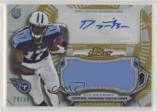 2015 Finest Jumbo Relic Gold Refractor /99 Dorial Green-Beckham Rookie Auto RC