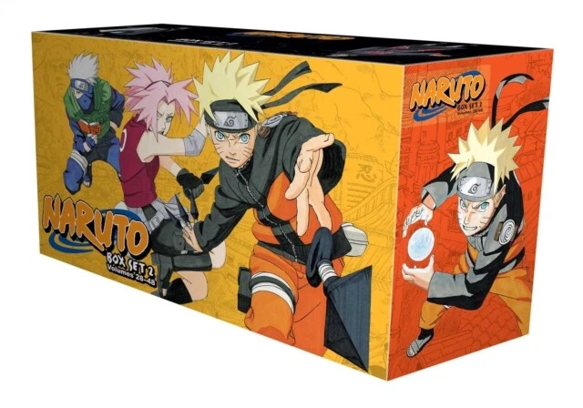 VIZ MEDIA, SUBS. OF SHOGAKUKAN INC Naruto Box Set 2 Volumes 28-48 with Premium by Masashi Kishimoto 9781421580807