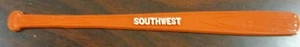 Southwest Baseball Bat Swizzle Stick, Orange in Color - Picture 1 of 5