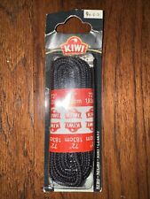 New Kiwi Outdoor 72" Shoe / Boot Laces Black 1 Pair of laces #66422   NEW