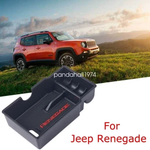 Universal For Jeep Renegade Car Center Console Armrest Box Glove Box Storag Box - Picture 1 of 12