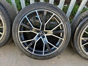 22" inch original Audi SQ8/Q7 RS Vorsprug style Alloy Wheels & Tyres x4 Bargain