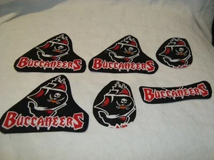 Emblema de tela de algodón de los Tampa Bay Buccaneers de la NFL parches de hierro apliques de tela - Imagen 1 de 2