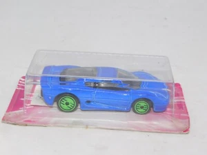 Hot Wheels Dairy Queen Revealers #12 Jaguar XJ220 1992 azul con verde UH Sp - Imagen 1 de 2