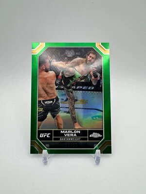 2024 Topps Chrome UFC - Green refractor  - Image 1 of 4