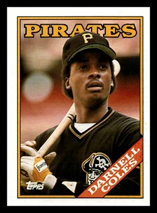 1988 Topps Darnell Coles Pittsburgh Pirates #46 Near Mint NM - Picture 1 of 2
