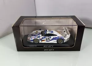 Porsche 911 GT1 Minichamps Pauls Model Art 1:43 Die Cast - #25 Le Mans GT Racing - Picture 1 of 15