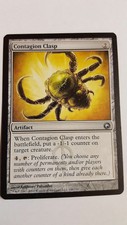 1x CONTAGION CLASP - Mirrodin/Time Spiral Retro - MTG - NM - Magic the Gathering