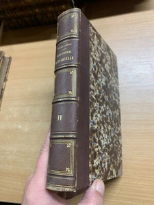 RARE 1862 "HISTOIRE UNIVERSELLE" CESAR CANTU VOL 11 FRENCH ANTIQUE BOOK (P6) - Picture 1 of 13