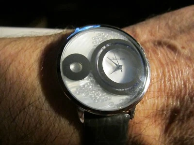 ЖЕНСКИЕ JEANNERET ЧАСЫ 10034 АРТ-ДЕКО ДИЗАЙН РАБОТАЕТ ОТЛИЧНО 7 1/2» ЗАПЯСТЬЕ-GW-22A - Изображение 1 из 4