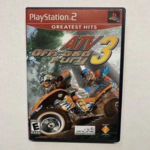 ATV Offroad Fury 3 PS2 (PlayStation 2, 2004)  Includes Manual Tested & Working - Picture 1 of 5