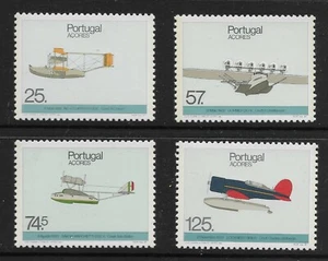 STAMPS-AZORES. 1987. Historic Aeroplane Landings Set. SG: 480/83. MNH - Picture 1 of 1
