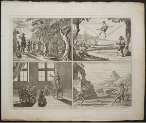 Gravure du 18e siècle Chodowiecki russe Russie Russia - Picture 1 of 2