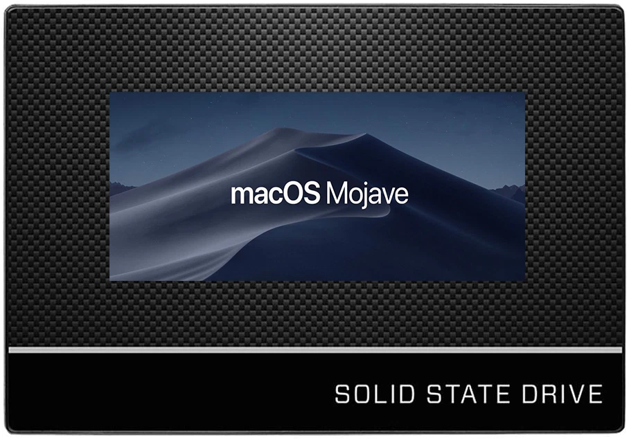 Macbook Pro Hard Drive OSX Mojave 10.14 240GB SSD 2.5" 2012 A1278 A1286 OFFICE - Image 1 of 1