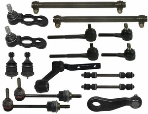 16 Piece Kit Upper Lower Ball Joints Sway Bar Links Pitman & Idler Arms Inner - Picture 1 of 12