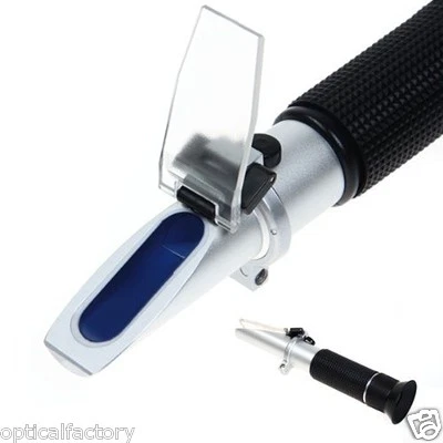 SUPER ECONOMY RHB-32ATC 0-32% ATC Brix Refractometer Wine Beersmith Clear Case - Image 1 of 2