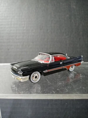 1/64 M2 MACHINES AUTO THENTICS 1957 DESOTO FIREFLITE #08-59 BLACK W/RED - Image 1 of 4
