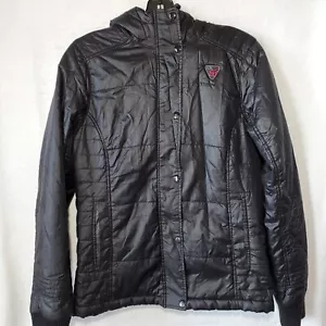 Fox Racing Jacket Mens Small Active Tech Coat Quilted Full Zip Jacket Black - Picture 1 of 19