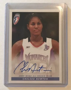 CHELSEA NEWTON Chicago SKY Signed 2006 Rittenhouse WNBA Basketball Trading Card - Picture 1 of 2