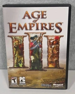 Age of Empires III 2005 Spiel. Handbuch, Box und Schlüssel 3 DISKS PC CD-ROM. Sehr schön - Bild 1 von 4