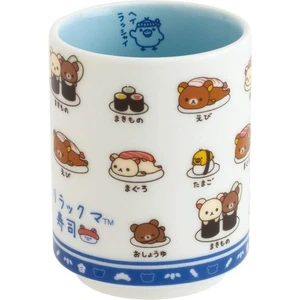 Rilakkuma Ceramic Teacup Blue San-X Japan 2025 - Picture 1 of 6