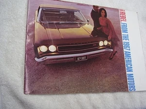 1967 RAMBLER AMC  BROCHURE   AMERICAN  REBEL   ORIGINAL 30 PAGES - Bild 1 von 6