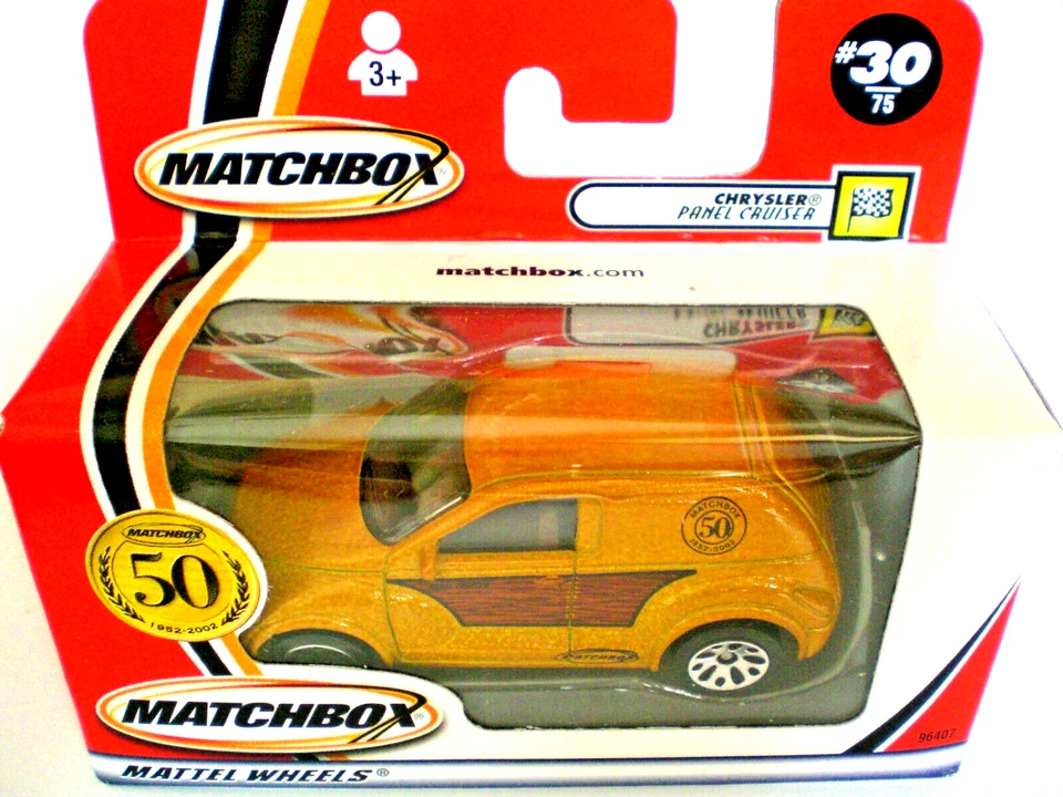 MATCHBOX *ROW *50th *# 30*CHRYSLER PANEL CRUISER*MIT LOGO AUF MODELL*2001*IN OVP - Bild 1 von 1