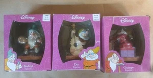 3 DISNEY Snow White & The Seven Dwarfs GRUMPY Sleepy & Doc CVS ENESCO 65th - Picture 1 of 4