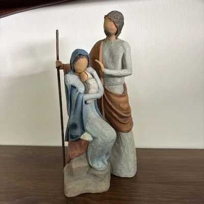 Willow Tree The Christmas Story Nativity Susan Lordi Demdaco Mary Joseph Jesus - Image 1 of 4