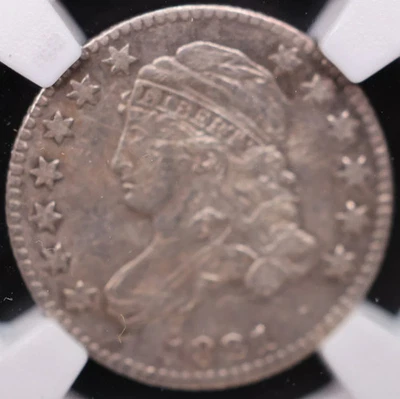 1821 Cap Bust Silver Dime, NGC Certified,. Store Sale #S015005 - Image 1 of 4