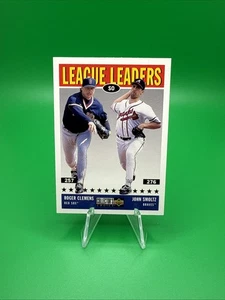 1997 Upper Deck Collector's Choice League Leaders Roger Clemens John Smoltz. B45 - Picture 1 of 2